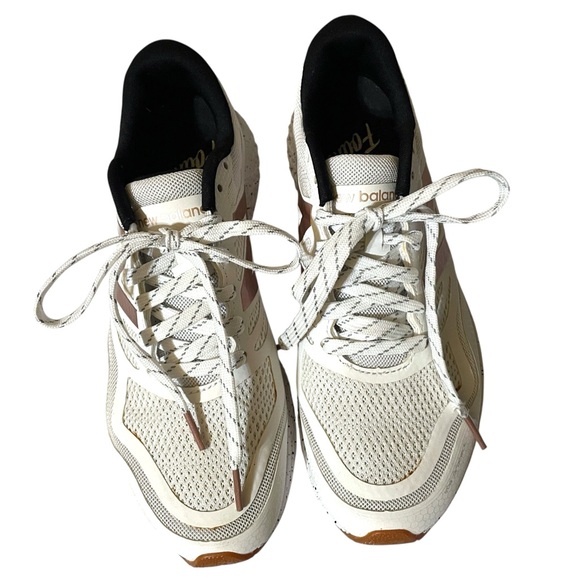 New Balance Women's Fresh Foam Gobi Athletic Shoes White Rose Gold Accent Sz 8.5 - Picture 5 of 11